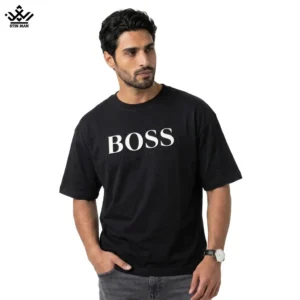 تیشرت یقه گرد باکسی کد ۳۵۱۴