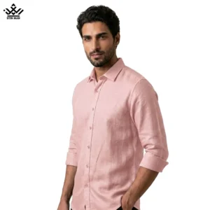 پیراهن آستین بلند لینن Stin Man کد ۳۵۰۴
