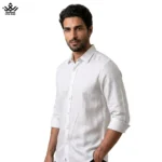 پیراهن آستین بلند لینن Stin Man کد ۳۵۰۴ - تصویر 11