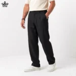 شلوار بگ لیوسل اسلپ Stin Man کد 3606 رنگ مشکی