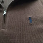 گلدوزی و زیپ سلانیک نیم زیپ بازل POLO کد 3605